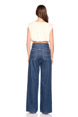 Susana Monaco | Gathered Side Tie Top