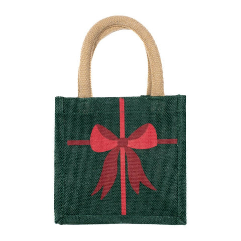 RS | Christmas Bow Petite Gift Tote