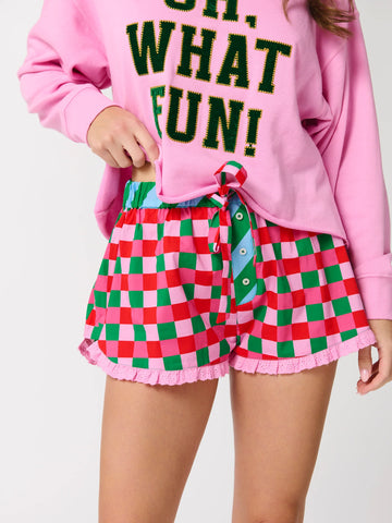 Checkered  Boxer Short