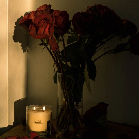 (TESTER) WOODLAND ROSE CANDLE