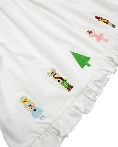 SB | Nutcracker Embroidered Knit Dress