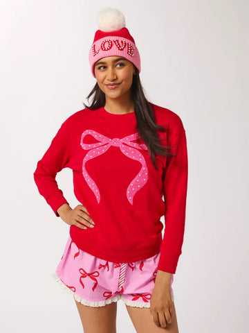 Merry Beanie With Pearls