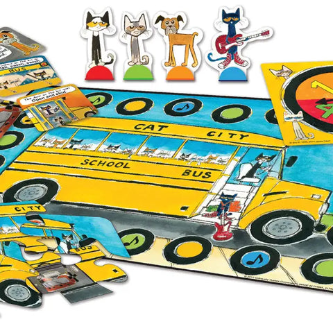 Pete the Cat | Wheels on the Bus