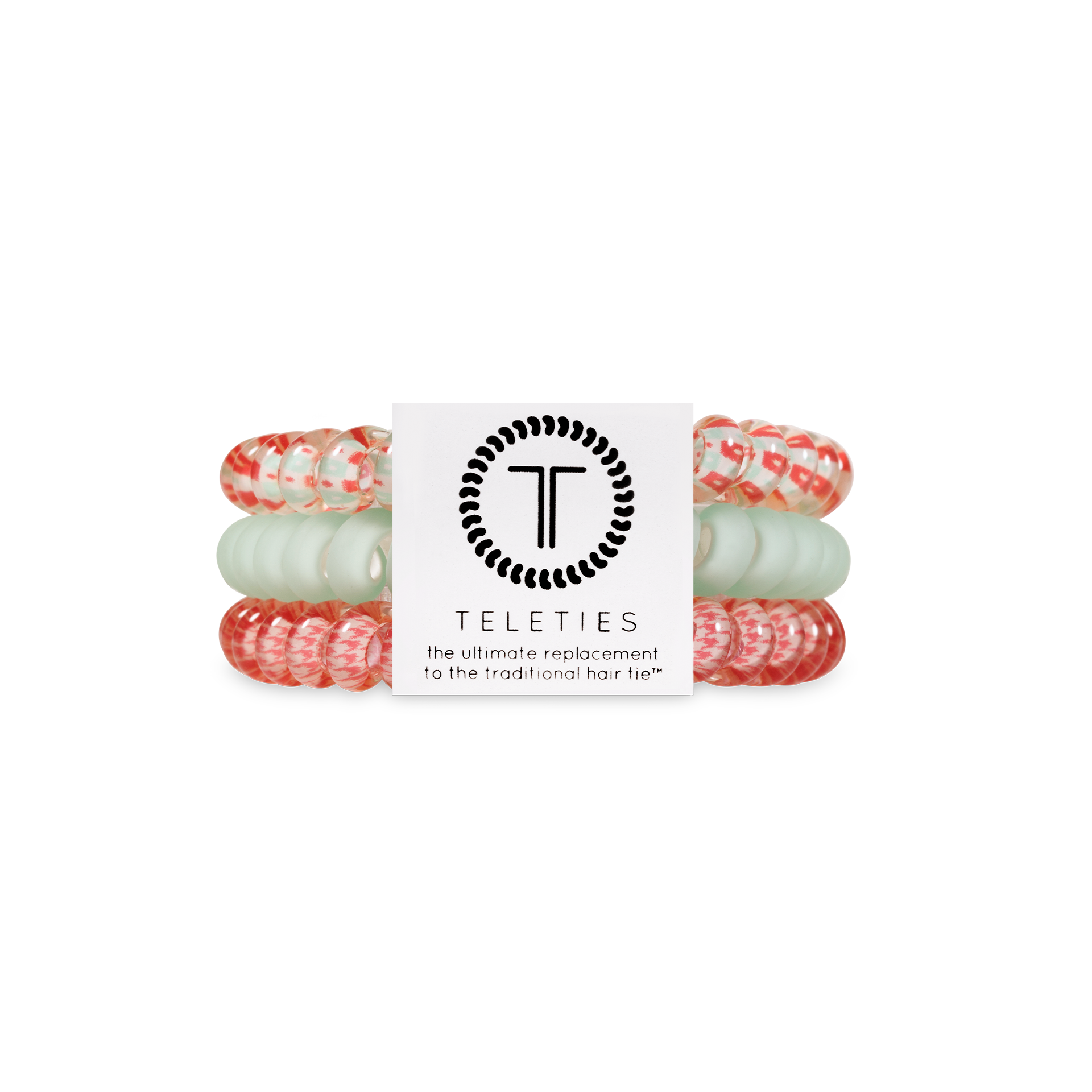 Spiral Hair Coil | Small | Calming Coral