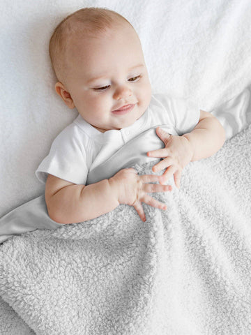 Little Giraffe | Chenille Baby Blanket