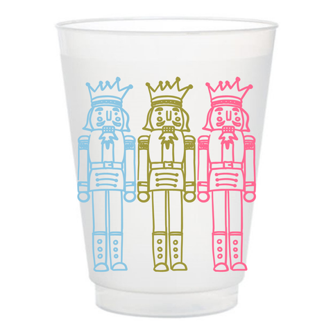 Nutcrackers Frosted Cup