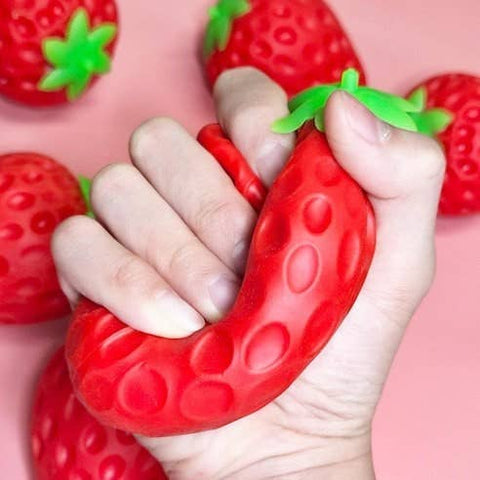 Strawberry Crunch Squishy – Viral Stress-Relief Fidget