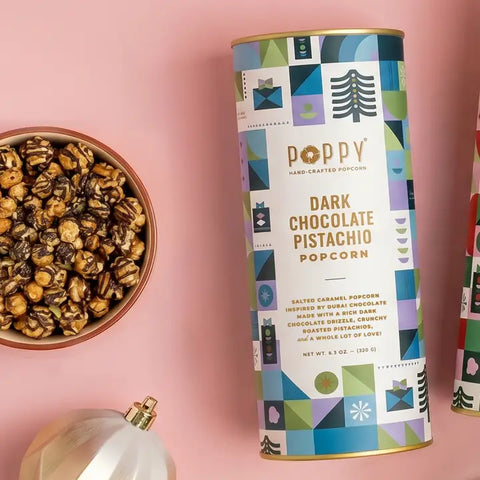 Poppy Holiday Cylindar Popcorn
