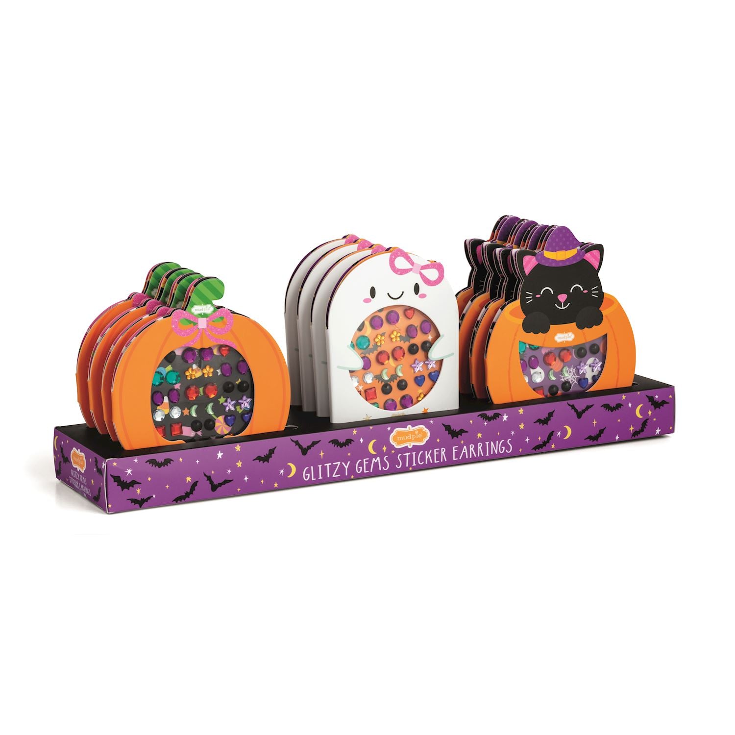 Halloween Glitzy Gems | Sticker Earings
