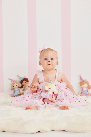 Mudpie | Sparkle Mesh Birthday Dress