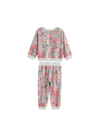 Eliza Long Sleeve Floral Sweatshirt and Jogger Set