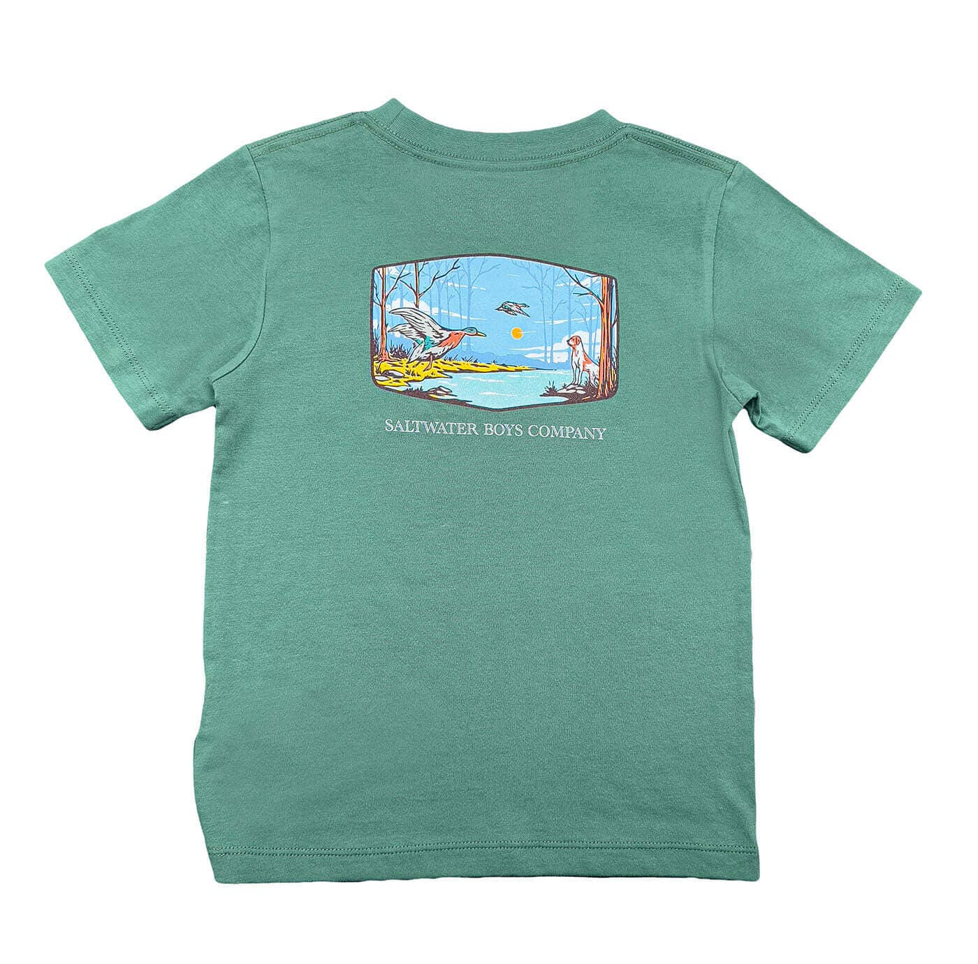 Saltwater Boys | Field & Stream Boys Graphic Tee SS Green
