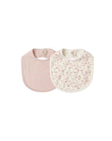 Quincy Mae | Jersey Snap Bib 2 Pack