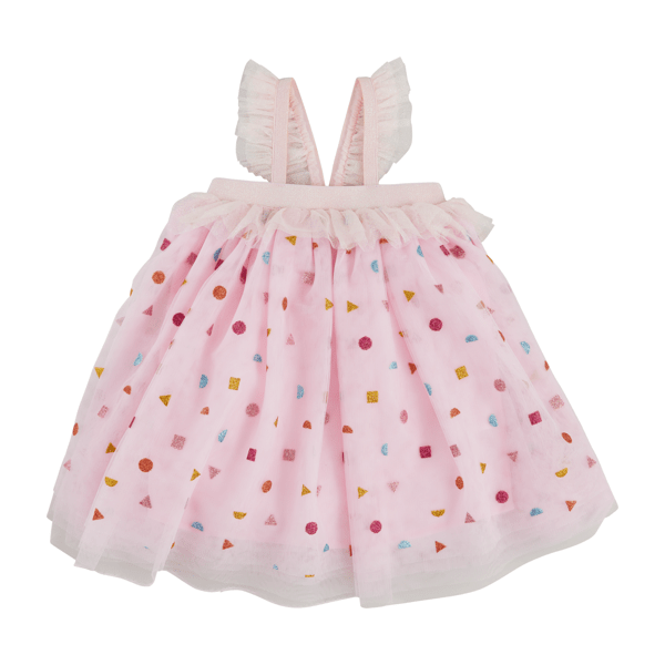 Mudpie | Sparkle Mesh Birthday Dress
