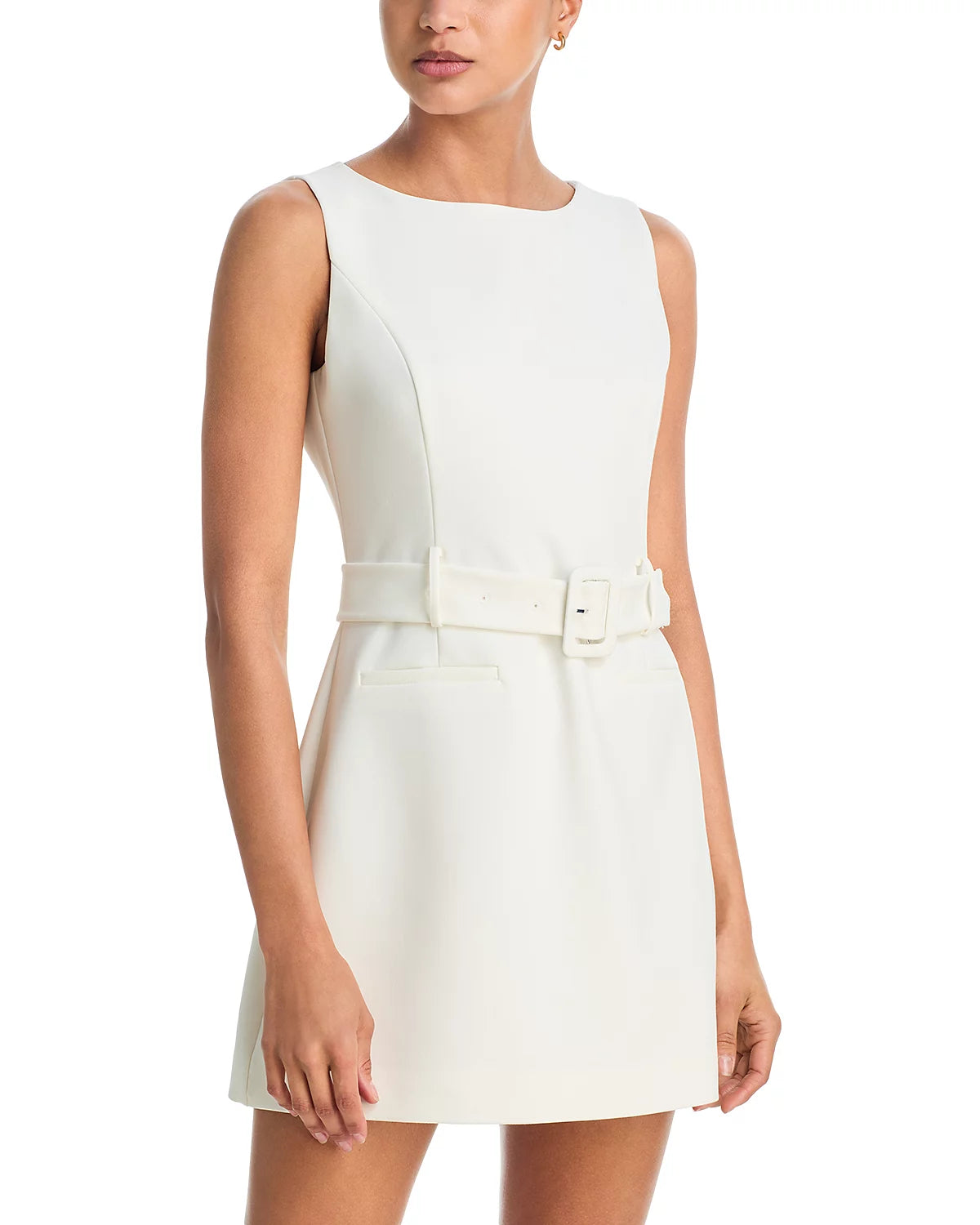 FC | Azra Twill Belted Mini Dress