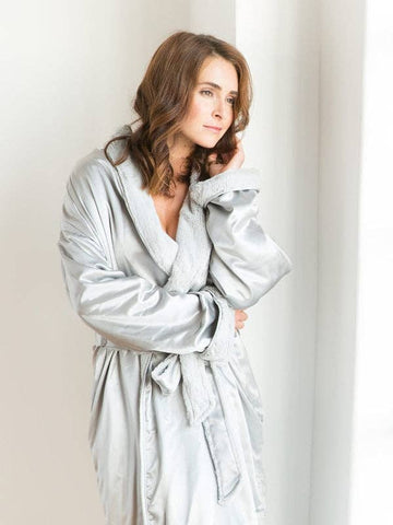 Little Giraffe | Luxe™ Satin Robe