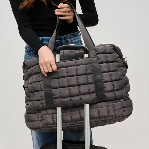 UE | Globetrotter Quilted Nylon Puffer Travel Weekender