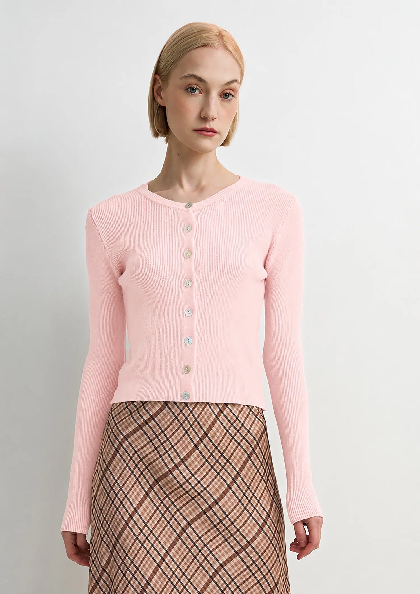 Astrid | Timeless Cardi in Pink