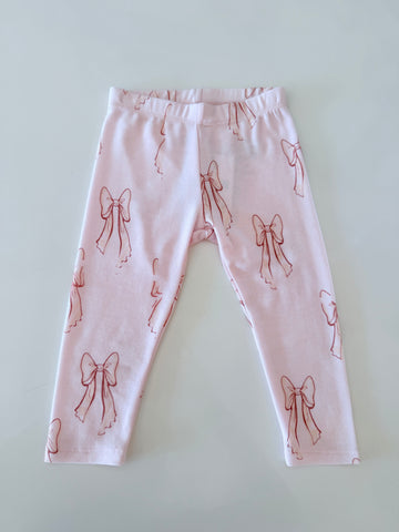 Chaser | Allover Bows Pant Girls Classic Leggings