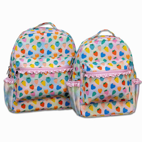 Girls Strawberry Backpack