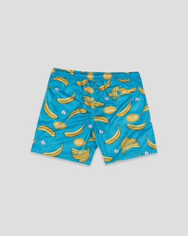 Baseballism | Bananas Peelin Good Diamond Air Mesh Shorts