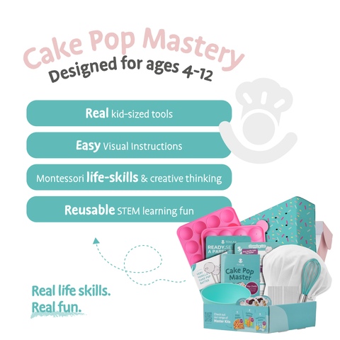 NEW! Tovla Jr. Ultimate Cake Pop-Making Kit for Kids