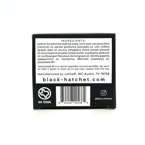 Black Hatchet Muscle Bath Bomb