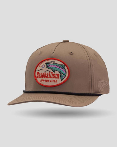 Baseballism | Fishing Club Patch Rope Cap