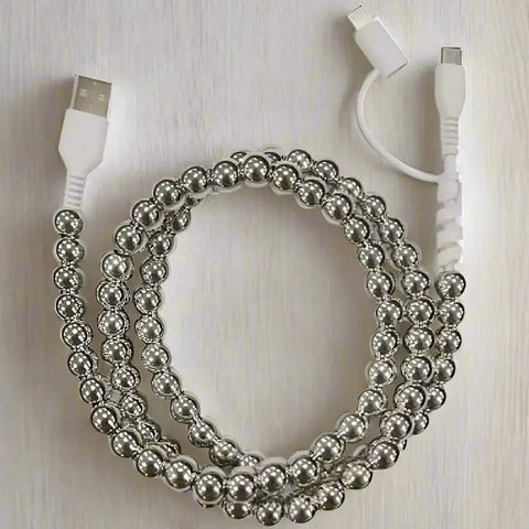 Beaded Cord Phone Charger