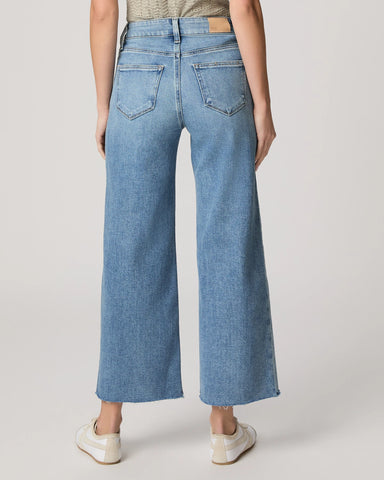 Paige | Anessa with Twisted Outseam Panel Raw Hem in Explorer
