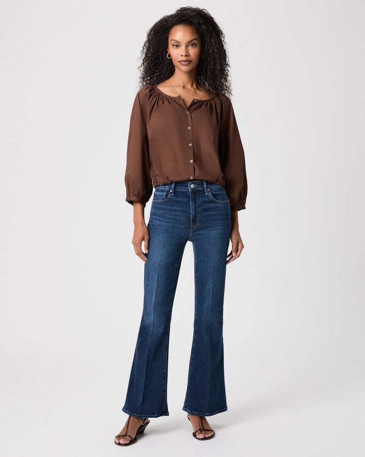 Paige | Marlow Skimmer Reverse Seamed Beltloops in Admission