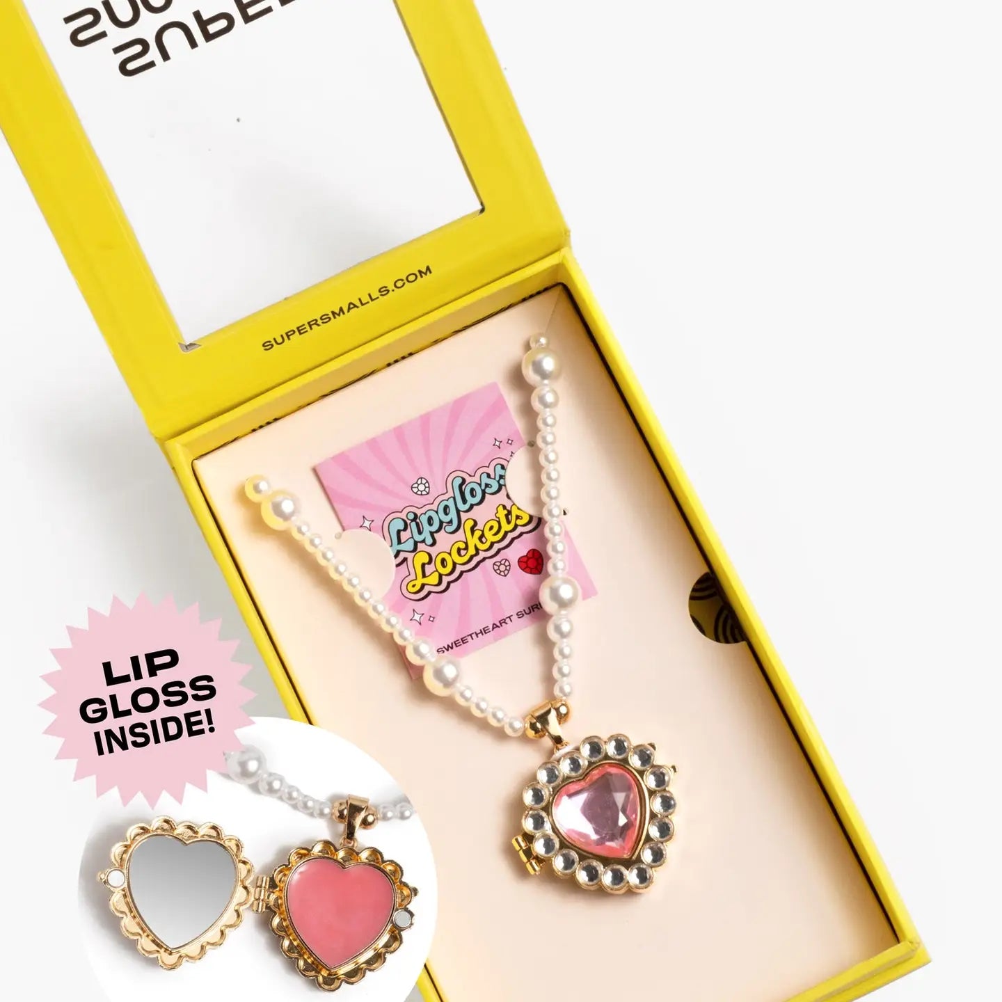 Super Smalls | Sweetheart Lipgloss Locket