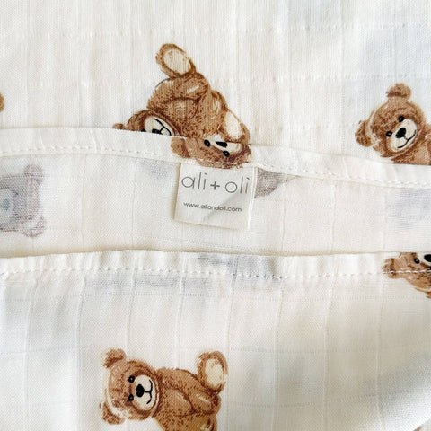 Bamboo Muslin Swaddle Baby Blanket
