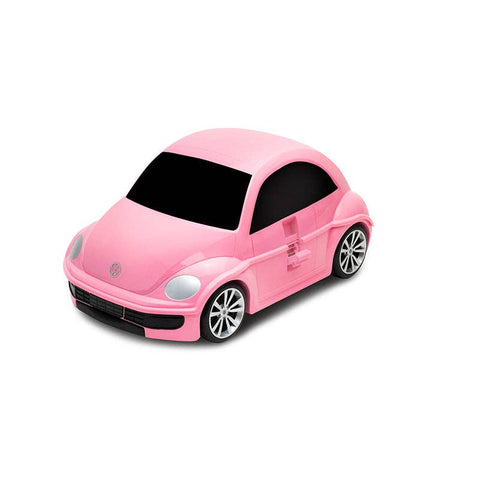 Volkswagen Beetle Kids Ride-On Pink Official Suitcase