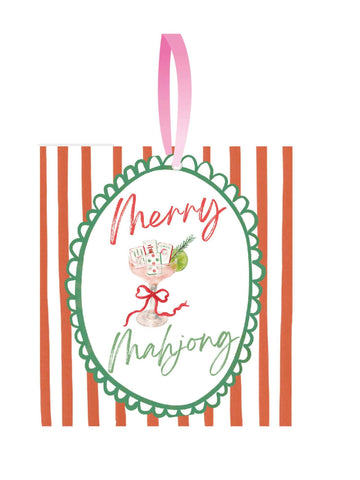 Mahjong Christmas Petite Ornament
