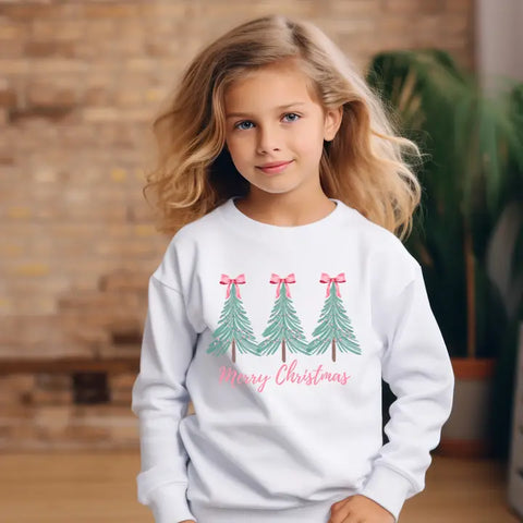 Cotton Threads | Merry Christmas Tree Sweatshirt