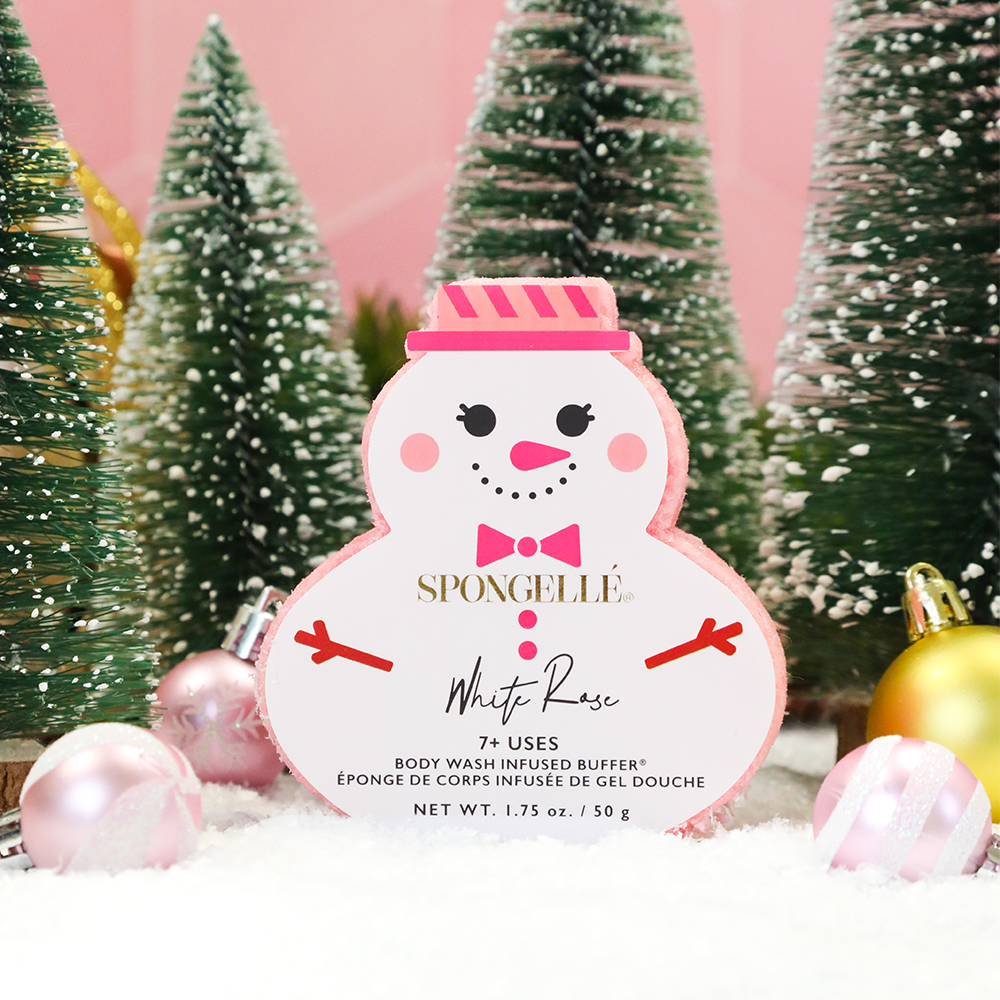 Spongelle | White Rose Snowman