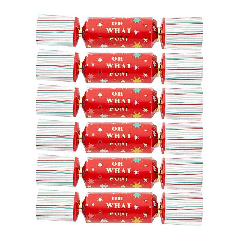 Mini Crackers - Oh What Fun - 6ct