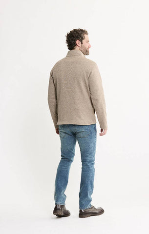 Stretch Sweater Fleece Quarter Zip Pullover