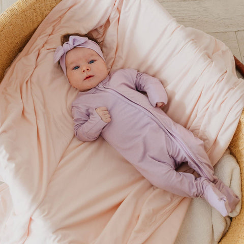 Convertible Zip-Up Footie Pajama - Lily
