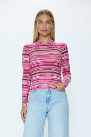 Pistola | Madison Long Sleeve Crew Neck Sweater