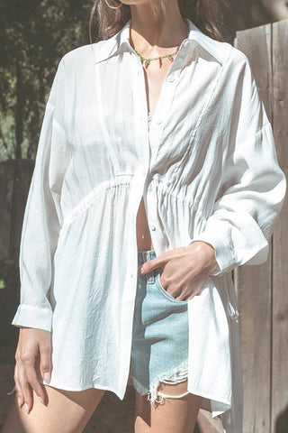 Slouchy Shirt Top