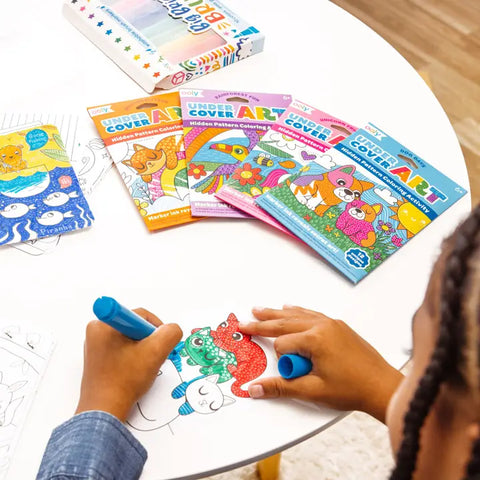 Undercover Art: Hidden Pattern Coloring Activity