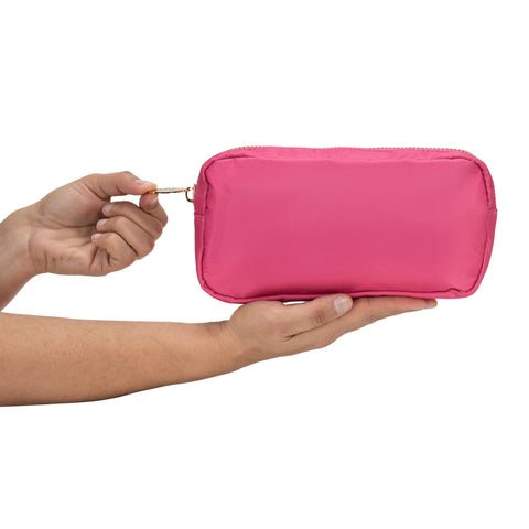 3 Pouch trio - Plush & Nylon