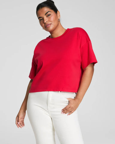 Spanx | Cotton Cropped Tee