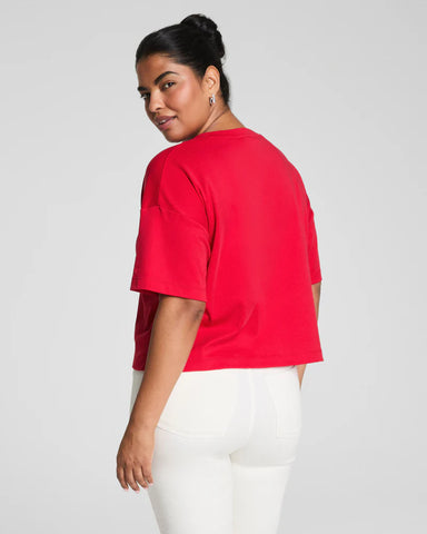 Spanx | Cotton Cropped Tee