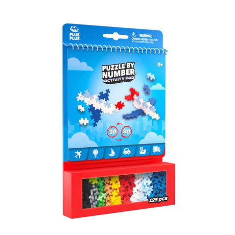 Plus-Plus | Puzzle By Number Activity Pad