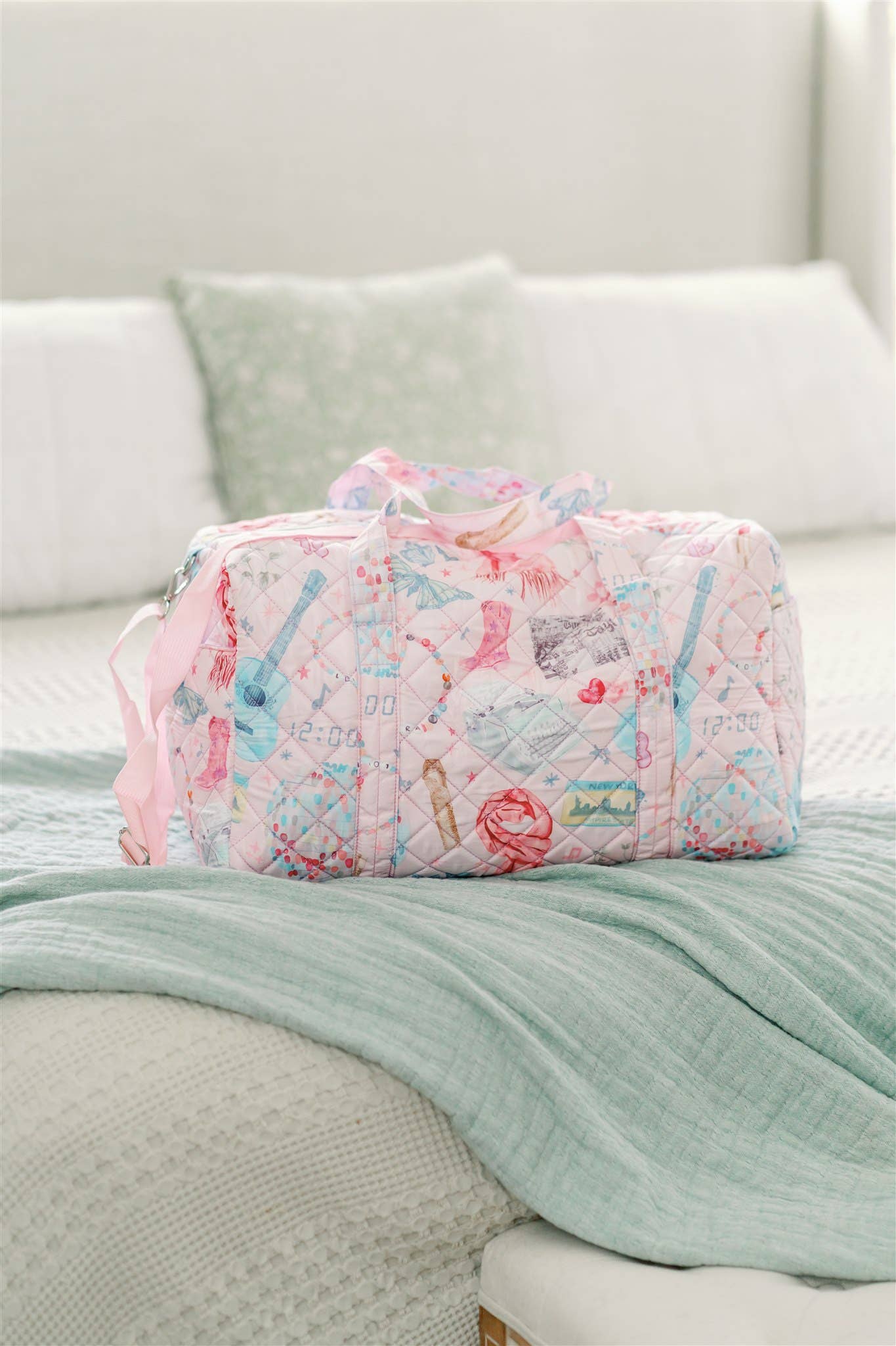 Gracefully Made Art | Taylor Swift Quilted Duffle