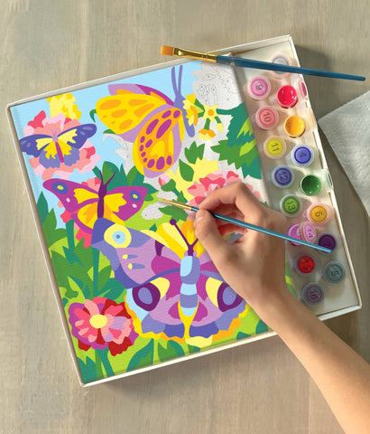 IHeartArt Paint By Numbers Butterflies + Blooms