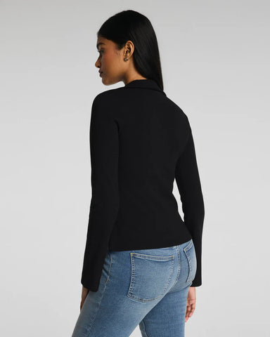 Spanx | Ribbed Knit Button Up